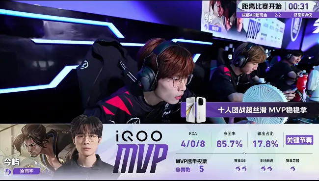 kaiyun-AG 3-2 RW：配合默契更胜一筹，AG顶住压力拿下比赛